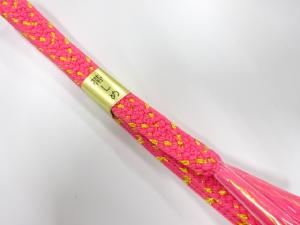 未使用品　正絹　手組帯締め